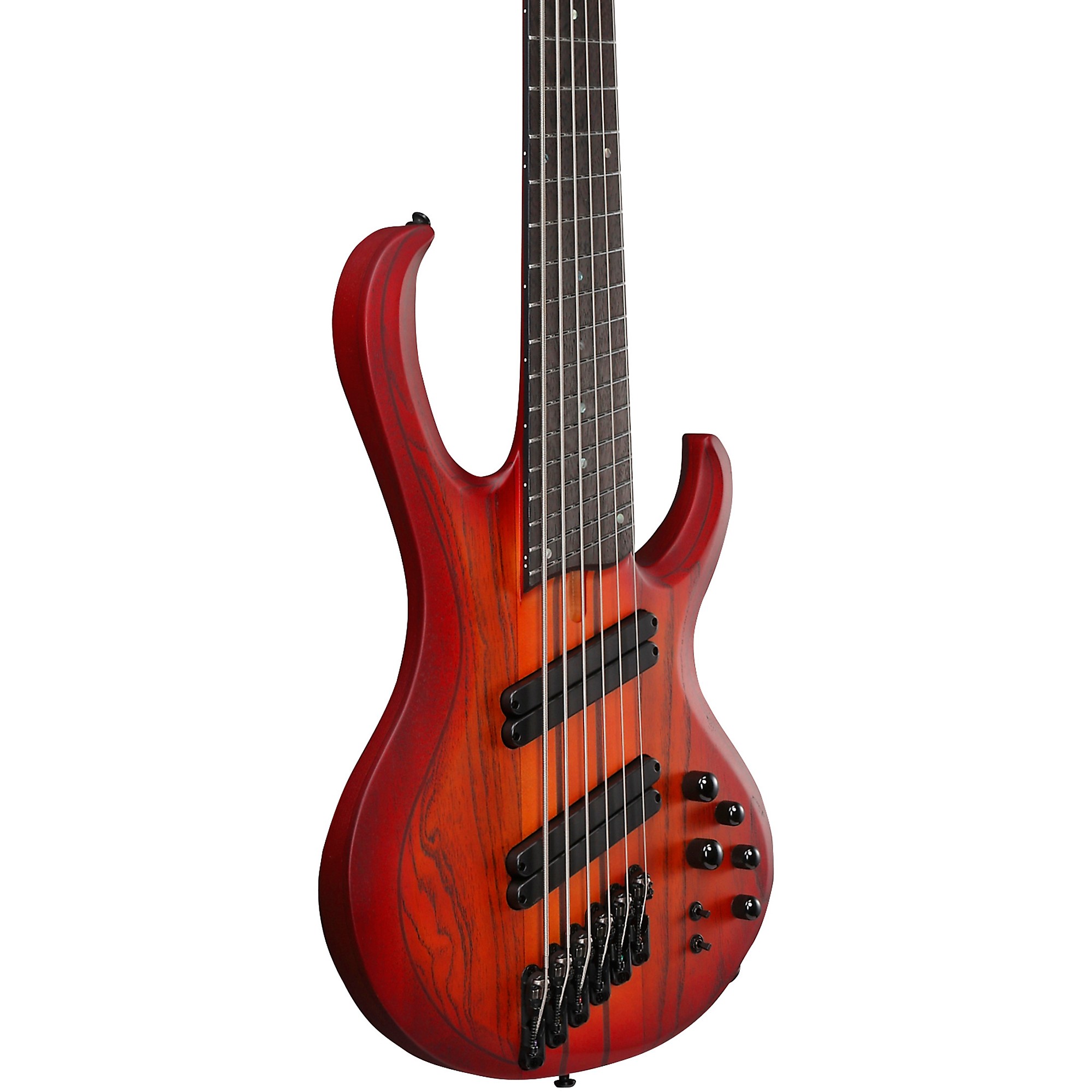 Ibanez BTB866MS 6-String Multi-Scale Electric Bass Guitar - Brown