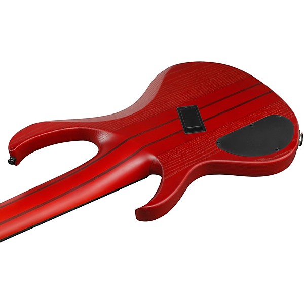 Ibanez BTB866MS 6-String Multi Scale Electric Bass Guitar Brown Topaz Burst Flat