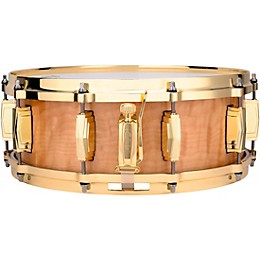 Ludwig Limited-Edition Maple Exotic Snare Drum With Steinway Crown Jewel Veneer & Brass Hardware 14 x 5 in. Iced Birch