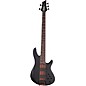 Schecter Guitar Research Charles Berthoud CB-5 5-String Electric Bass Guitar See Thru Black Satin