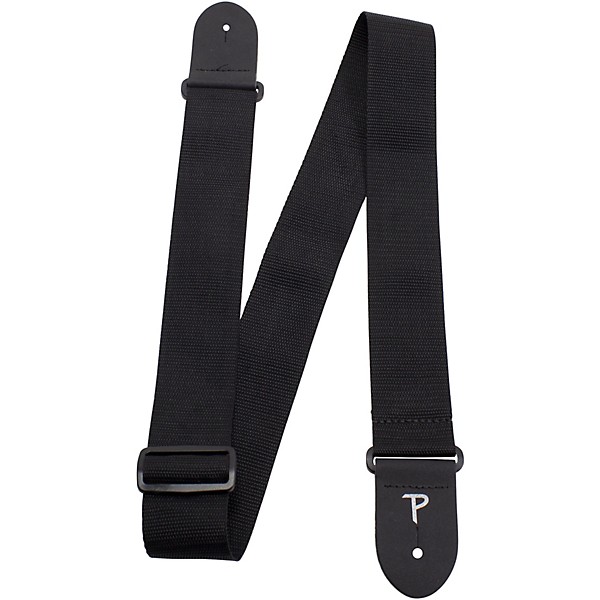 Perri's Nylon Guitar Strap Black 2 in.
