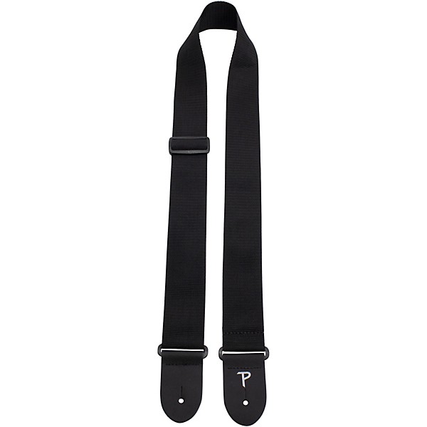 Perri's Nylon Guitar Strap Black 2 in.
