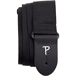 Perri's Nylon Guitar Strap Black 2 in.