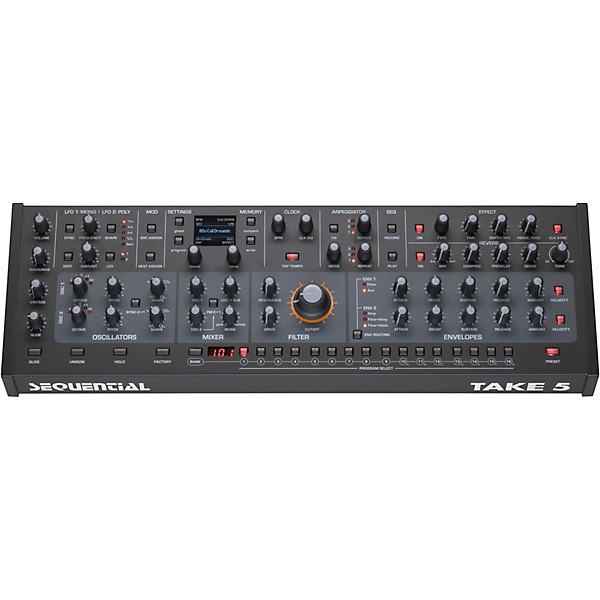 Sequential Take 5 Desktop Module 5-voice Polyphonic Analog Synthesizer