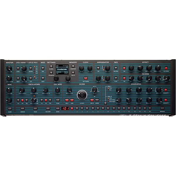 Oberheim TEO-5 Desktop Module 5-Voice Polyphonic Analog Synthesizer