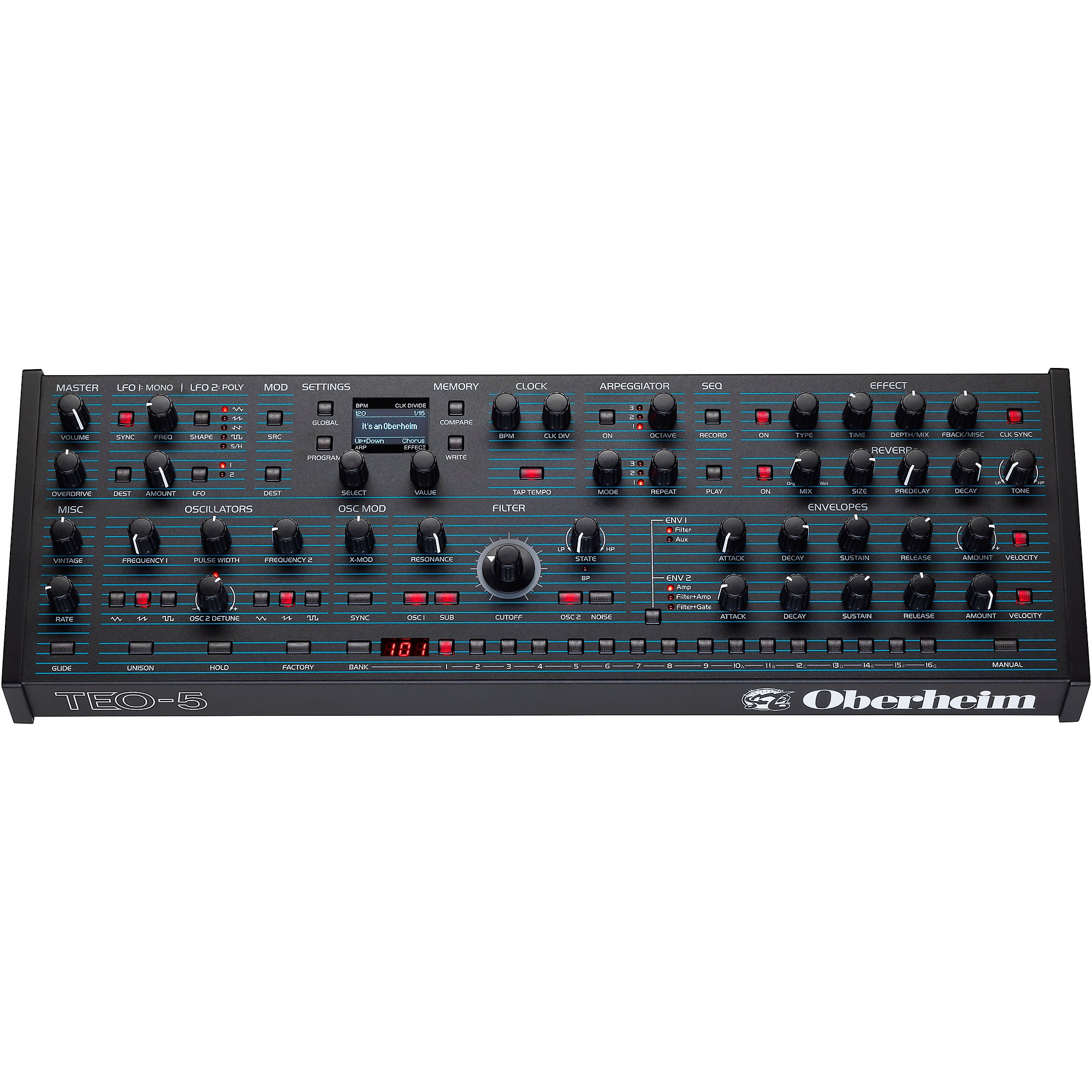 Oberheim TEO-5 Module 5-Voice Polyphonic Analog Synthesizer