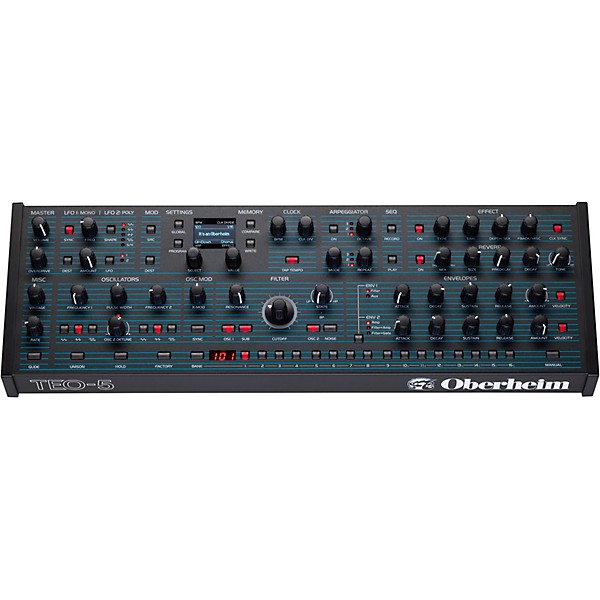 Oberheim TEO-5 Desktop Module 5-Voice Polyphonic Analog Synthesizer