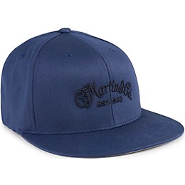 Martin Flat Brim Hat (Flex Fit) Elemental Blue Small