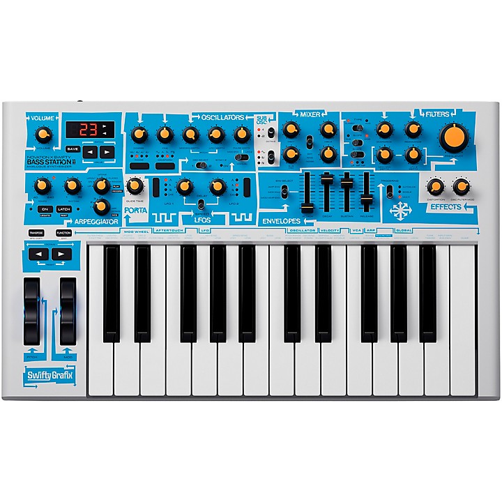 鍵盤楽器 NOVATION Bass Station II Novation Bass Station II Analog Synthesizer Swifty Edition