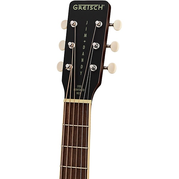 Gretsch Guitars Jim Dandy Parlor Acoustic Guitar Deep Cherry Burst