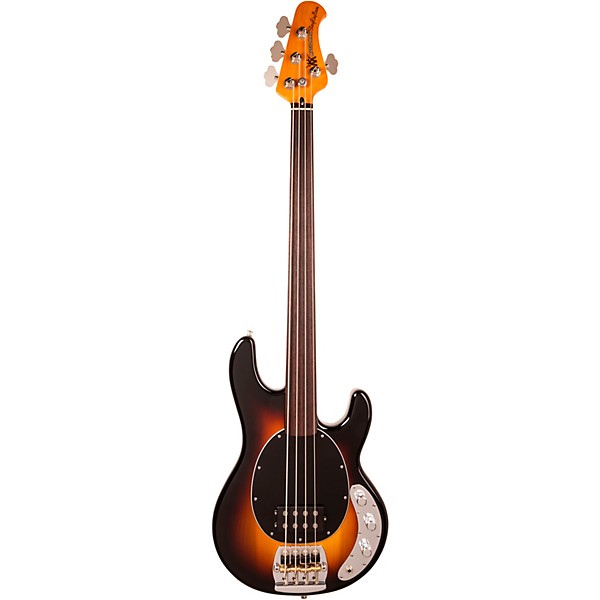 Ernie Ball Music Man Pino Palladino Fretless StingRay Bass 79 Burst