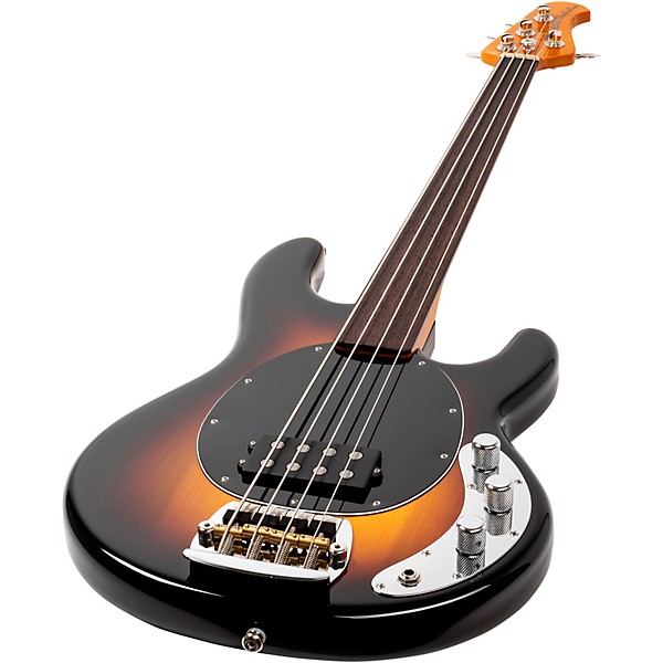 Ernie Ball Music Man Pino Palladino Fretless StingRay Bass 79 Burst