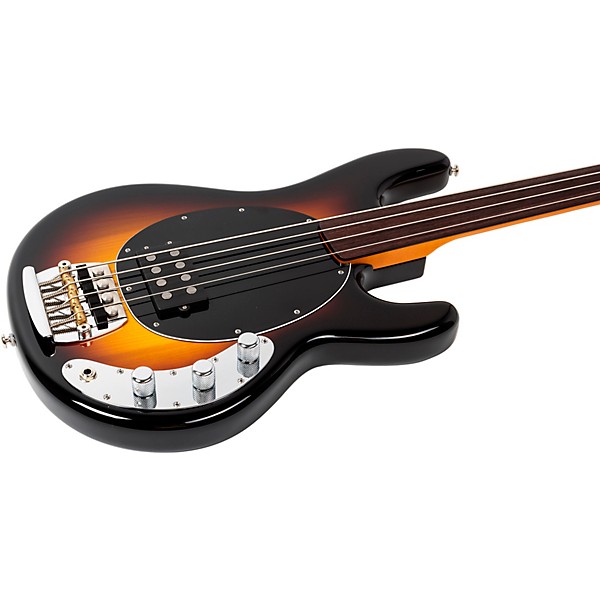 Ernie Ball Music Man Pino Palladino Fretless StingRay Bass 79 Burst