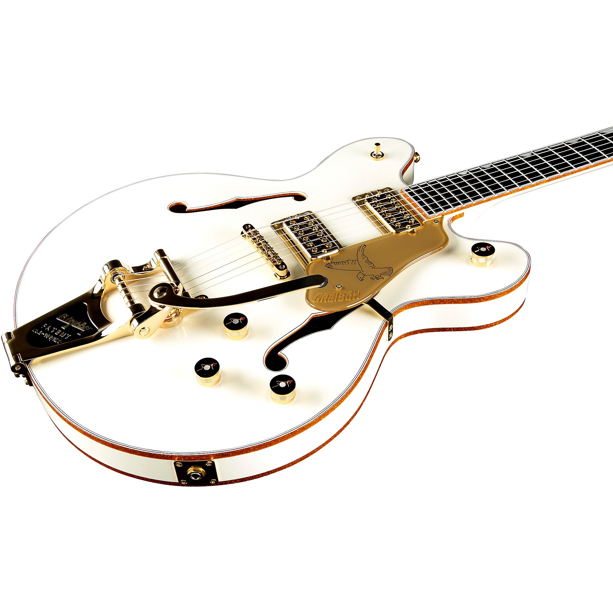 Platinum Gretsch Guitars Falcon Center Block LTD Double-Cut with Platinum Gretsch Guitars Falcon Center Block LTD Double-Cut with
