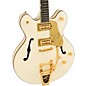 Gretsch Guitars Falcon Center Block LTD Double-Cut with String-Thru Bigsby Electric Guitar Vintage White