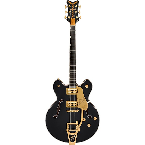 Gretsch Guitars Falcon Center Block LTD Double-Cut with String-Thru Bigsby Electric Guitar Midnight Sapphire