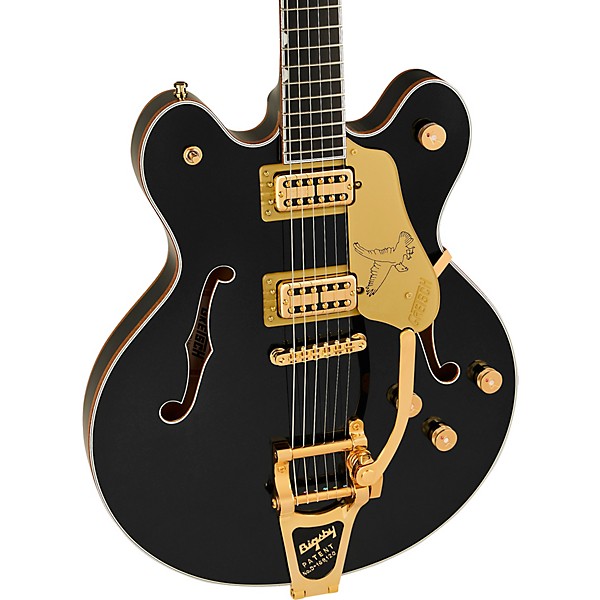 Gretsch Guitars Falcon Center Block LTD Double-Cut with String-Thru Bigsby Electric Guitar Midnight Sapphire