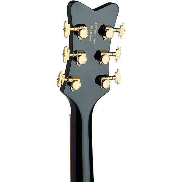 Gretsch Guitars Falcon Center Block LTD Double-Cut with String-Thru Bigsby Electric Guitar Midnight Sapphire