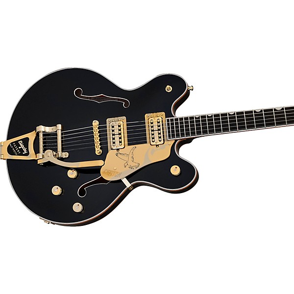 Gretsch Guitars Falcon Center Block LTD Double-Cut with String-Thru Bigsby Electric Guitar Midnight Sapphire
