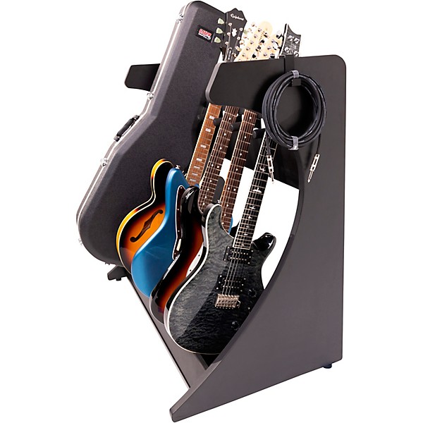 Gator Frameworks Elite Five Electric/Acoustic Guitar Rack Black