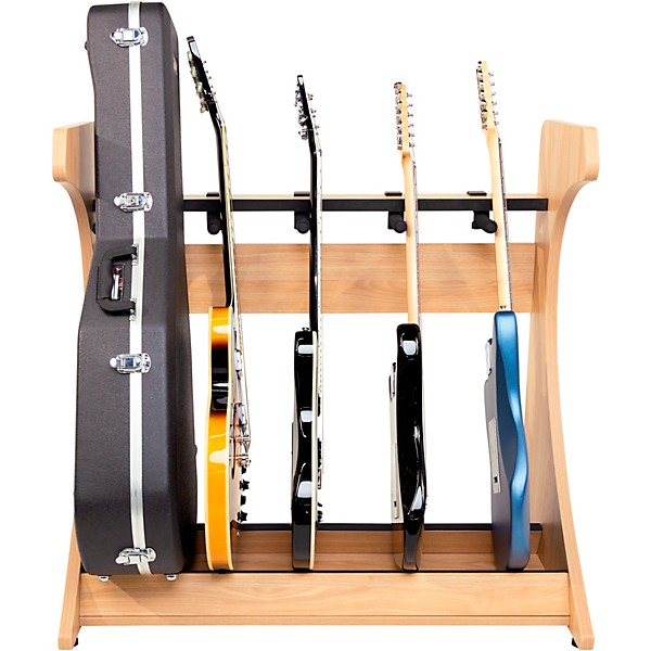 Gator Frameworks Elite Five Electric/Acoustic Guitar Rack Maple