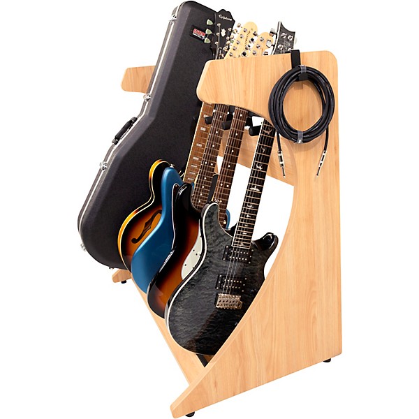 Gator Frameworks Elite Five Electric/Acoustic Guitar Rack Maple