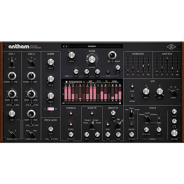 Universal Audio Anthem Analog Synthesizer