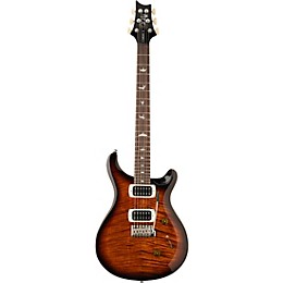 PRS SE Custom 24 Electric Guitar Black Gold Sunburst