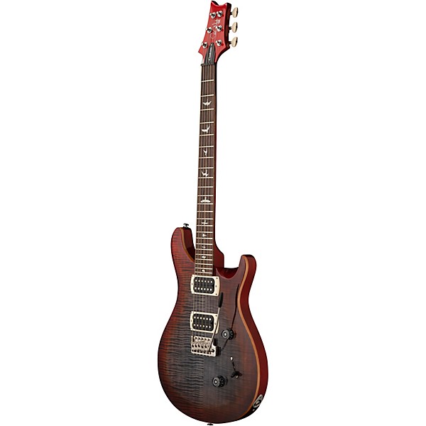 PRS SE Custom 24 Electric Guitar Charcoal Cherry Burst