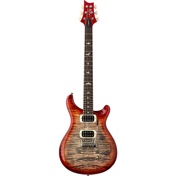 PRS SE Custom 24-08 Electric Guitar Charcoal Cherry Burst