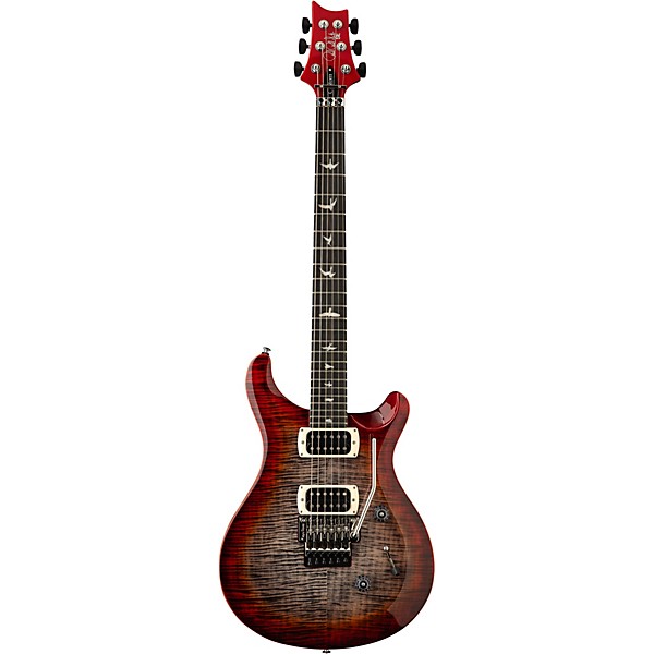 PRS SE Custom 24 Floyd Rose Electric Guitar Charcoal Cherry Burst