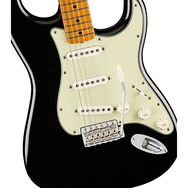 Fender Vintera II Road Worn '60s Stratocaster Maple Fingerboard Electric Guitar Black