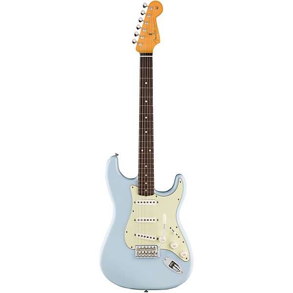 Fender Vintera II Road Worn '60s Stratocaster Rosewood Fingerboard Electric Guitar Sonic Blue