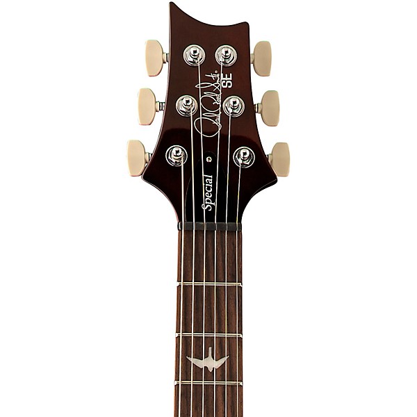 PRS SE Special Semi-Hollow Electric Guitar Orange Tiger Smokeburst