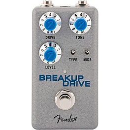 Fender Hammertone Breakup Drive Effects Pedal Gray and Blue