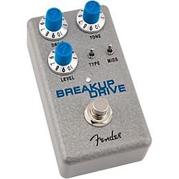Fender Hammertone Breakup Drive Effects Pedal Gray and Blue