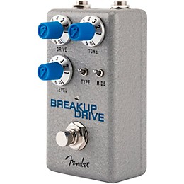 Fender Hammertone Breakup Drive Effects Pedal Gray and Blue