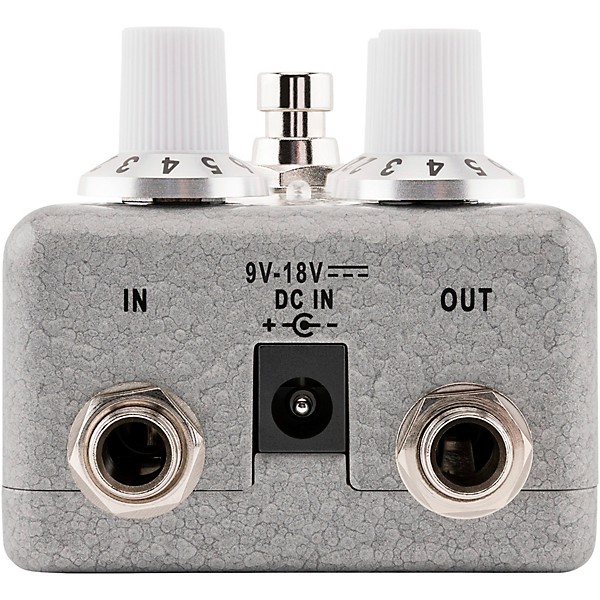 Fender Hammertone Boost Effects Pedal Gray and Black