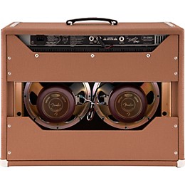 Fender 62 Super Amp 40W 2x10 Combo Amp Brown and Wheat