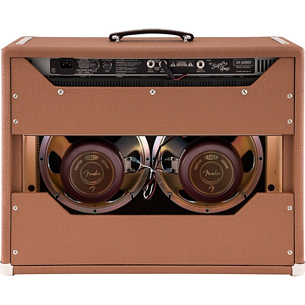 You&Me Fender 62 Super Amp 40W 2x10 Combo Amp Brown and Wheat