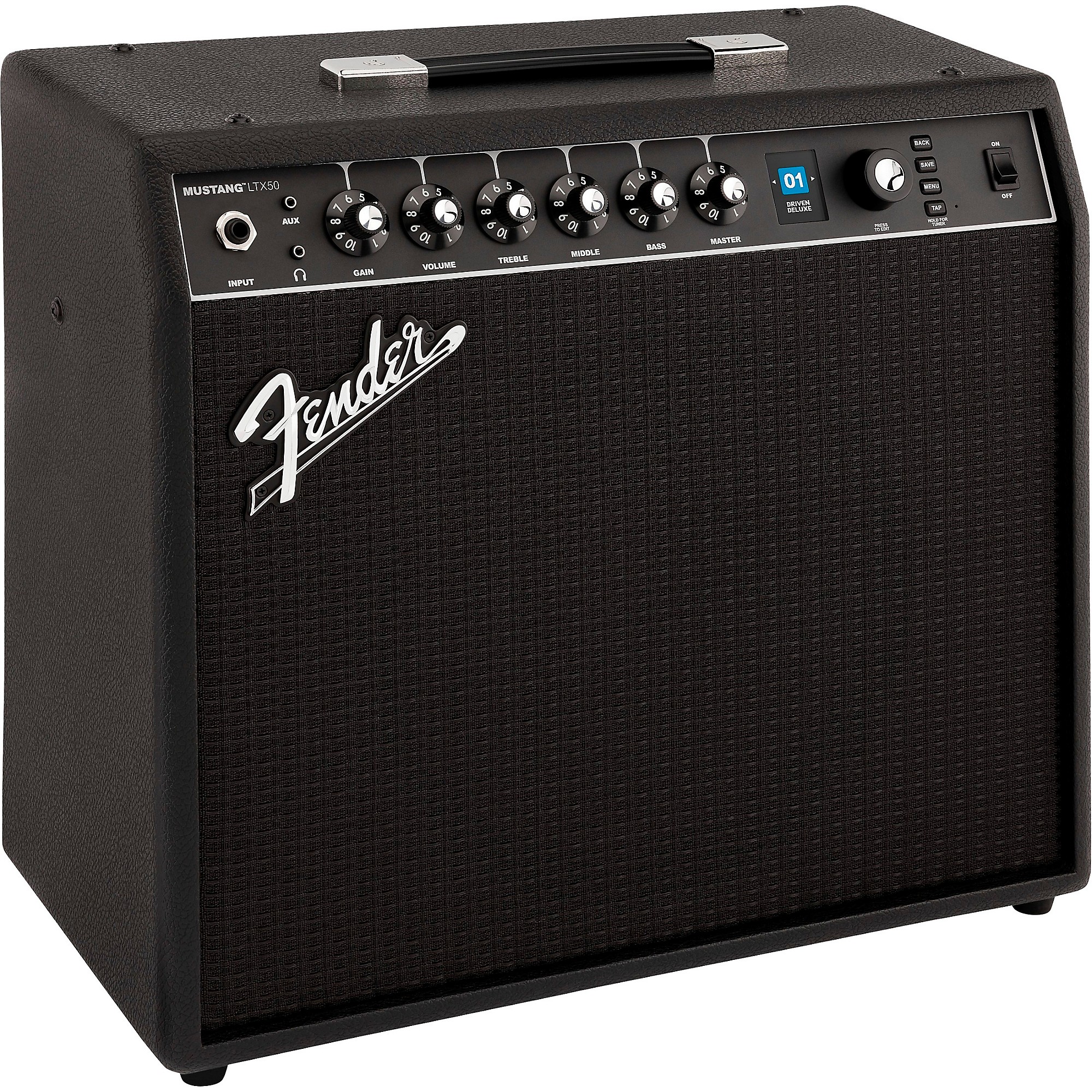 Open Box Fender Mustang LTX50 50W 1x12 Combo Amp - Black | Guitar