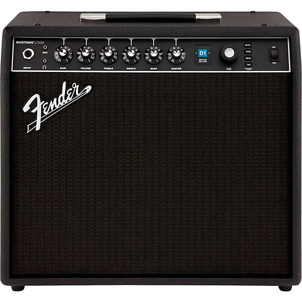 Fender Mustang LTX50 50W 1x12 Combo Amp Black