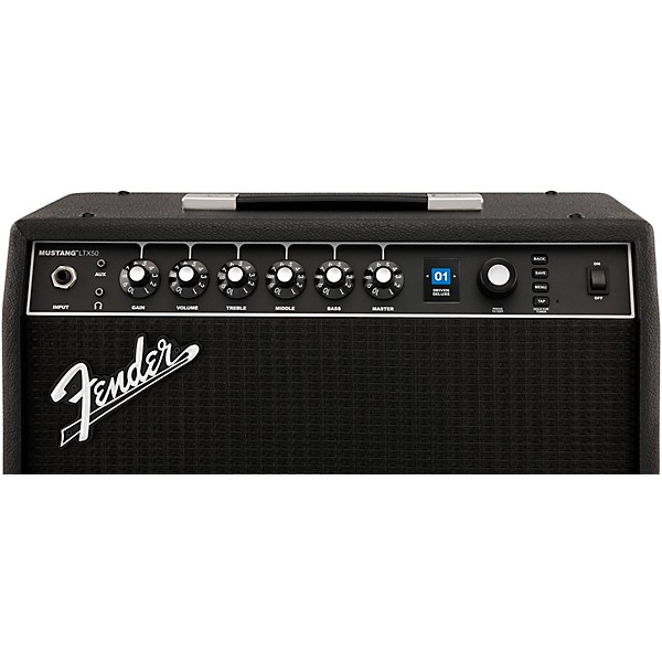 Fender Mustang LTX50 50W 1x12 Combo Amp Black