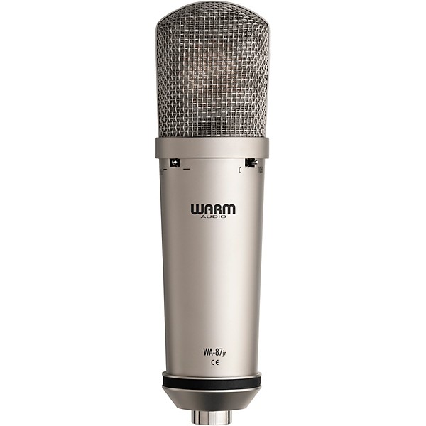 Warm Audio WA-87jr - Large Diaphragm Multi-Polar Pattern Condenser Microphone Nickel