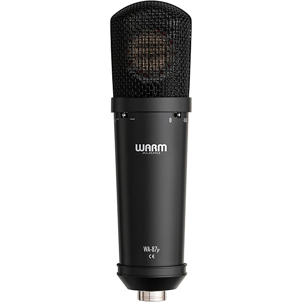 Warm Audio WA-87jr - Large Diaphragm Multi-Polar Pattern Condenser Microphone Black