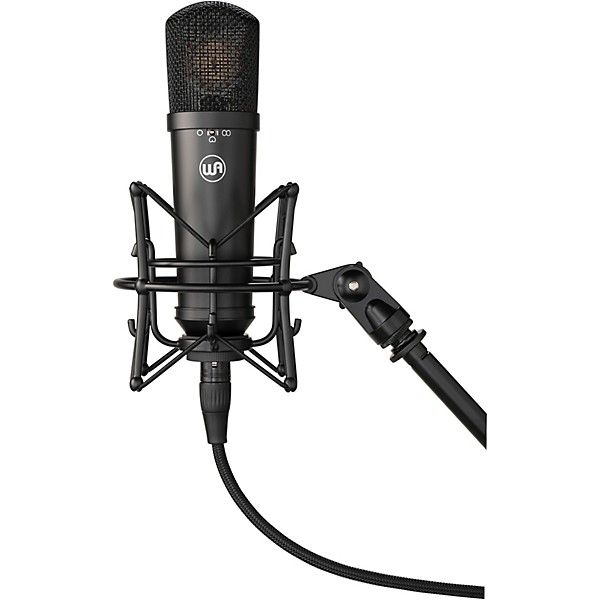Warm Audio WA-87jr - Large Diaphragm Multi-Polar Pattern Condenser Microphone Black