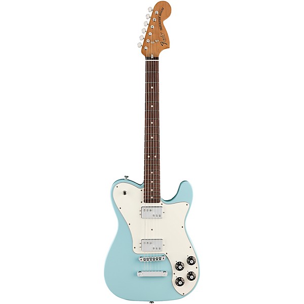 Fender Kingfish Delta Day Telecaster Deluxe Electric Guitar Daphne Blue