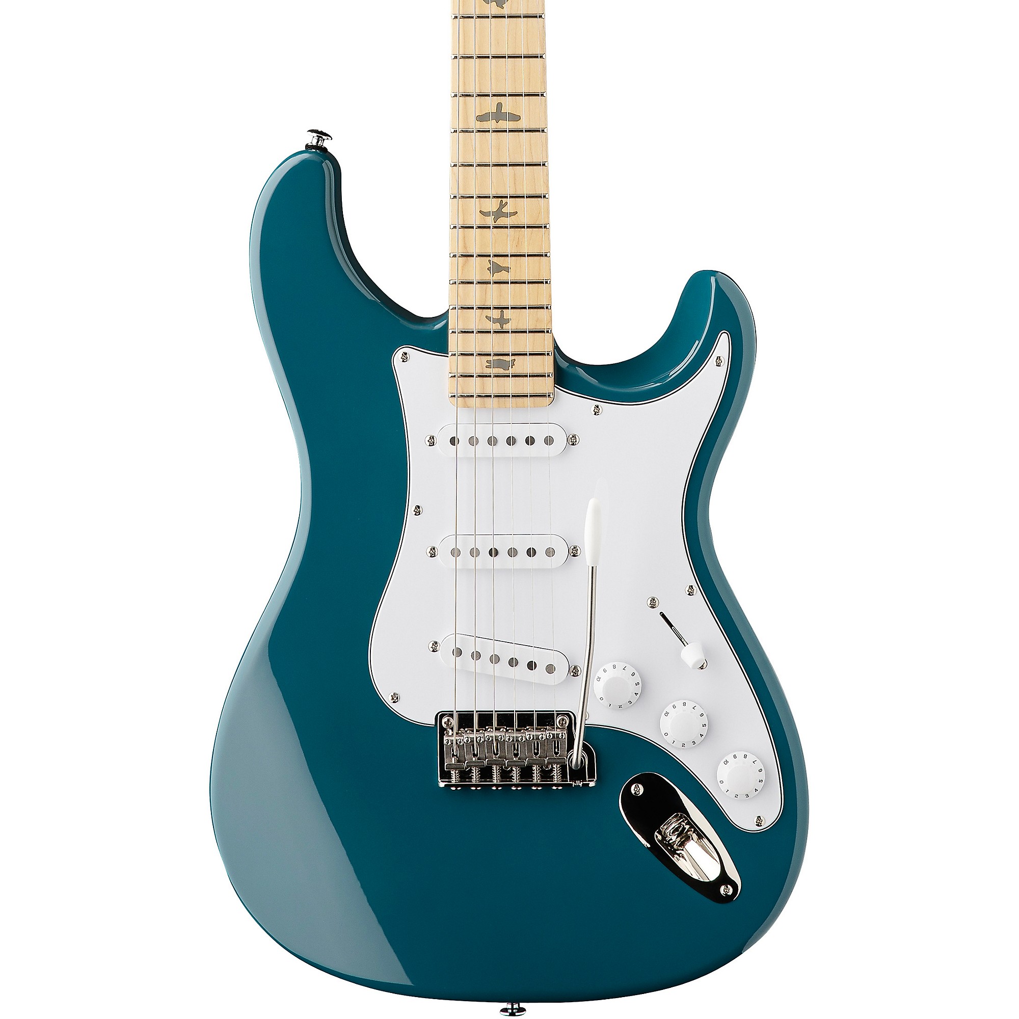 ギター PRS SE Silver Sky Maple Nylon Blue PRS SE Silver Sky With Maple Fingerboard Electric Guitar Nylon