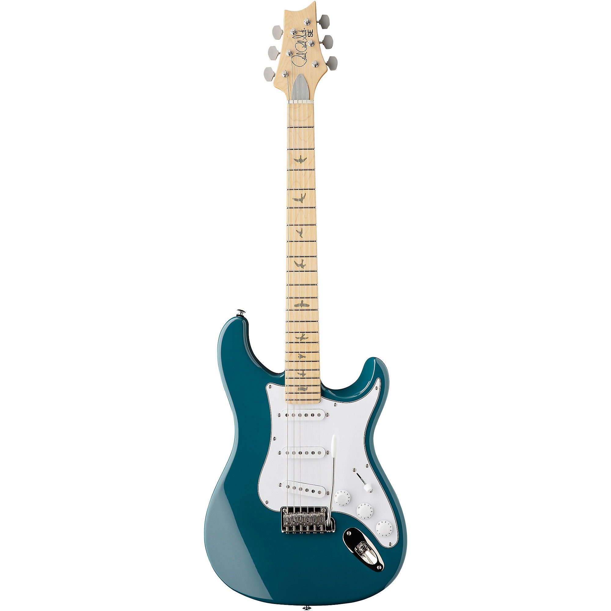 ギター PRS SE Silver Sky Maple Nylon Blue PRS SE Silver Sky With Maple Fingerboard Electric Guitar Nylon