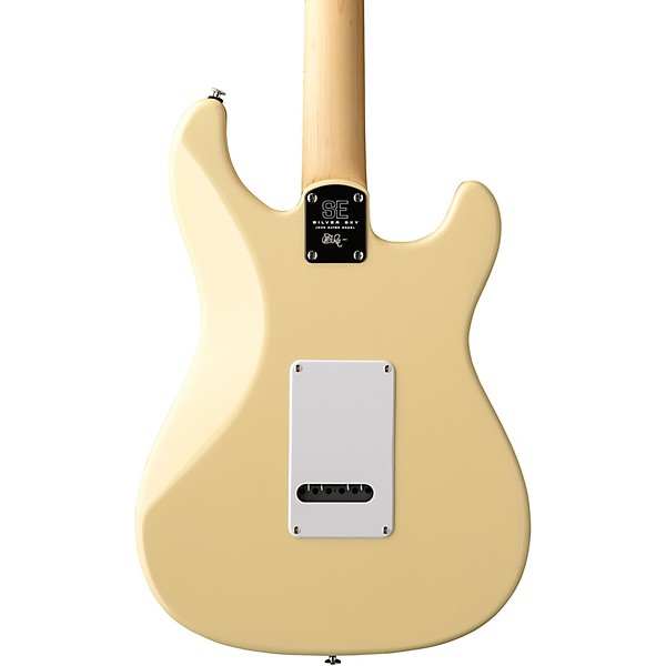 PRS SE Silver Sky With Maple Fingerboard Left-Handed Electric Guitar Moon White